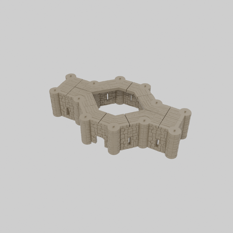 Rampart fortify | Medieval Model