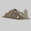 picture_Printable_Scenery_Castel_Model_ruined_house