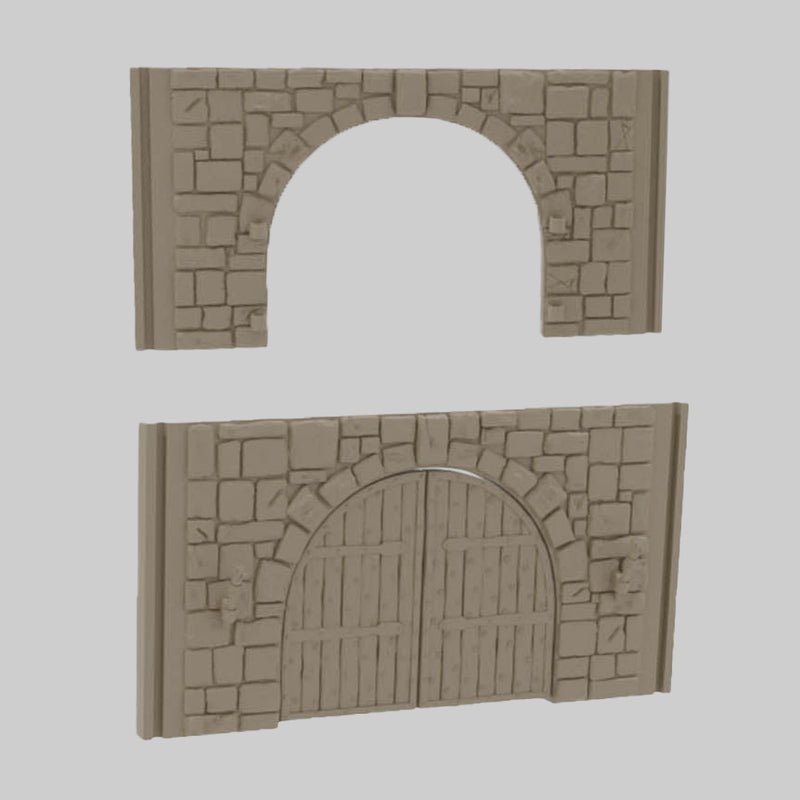 Assembly wall | Medieval Model