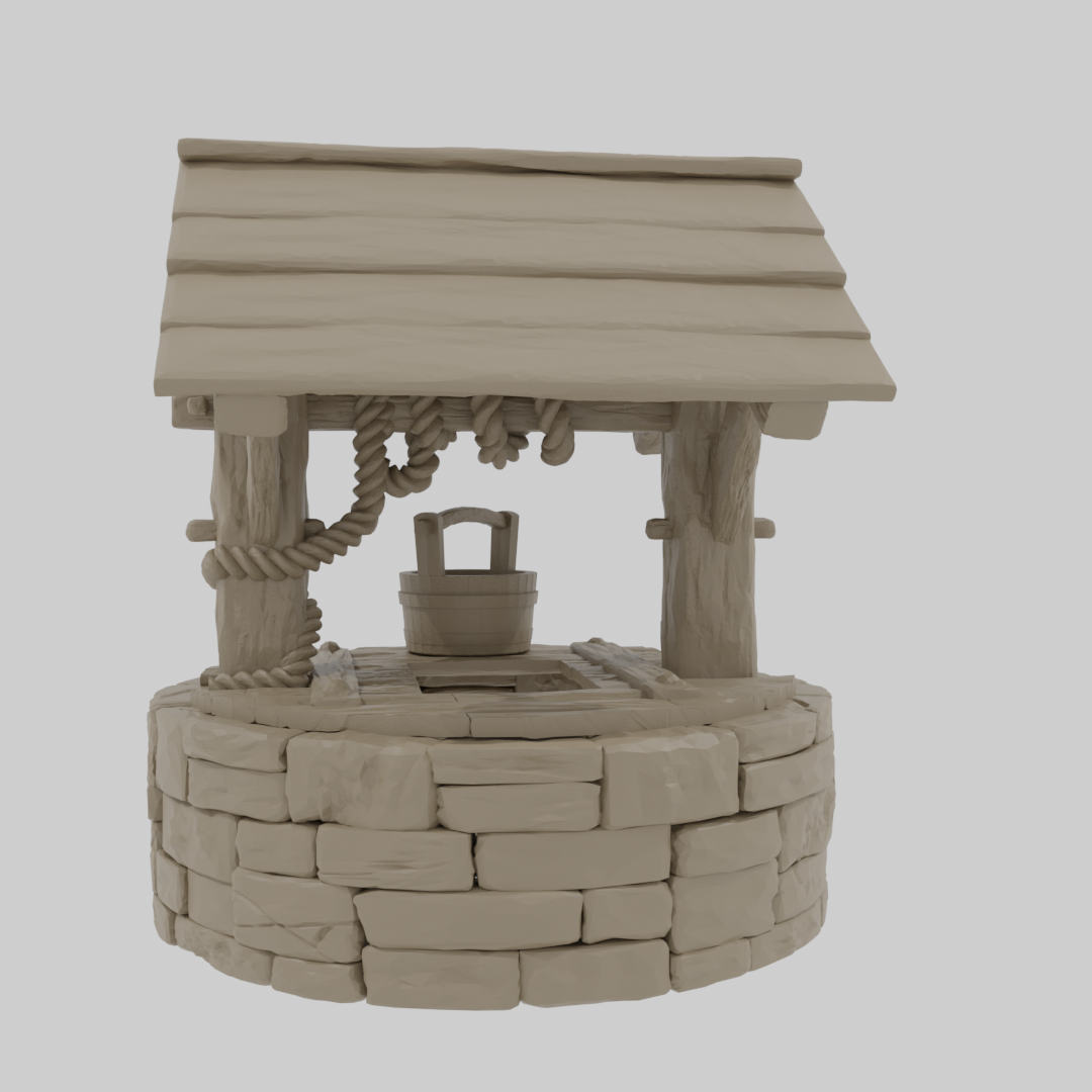 Well | Medieval Model