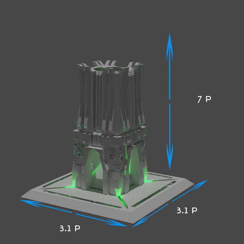 Dice tower | Sci-fi Model