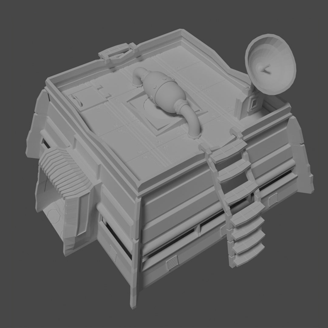 Bunker-11730 | Sci-fi Model