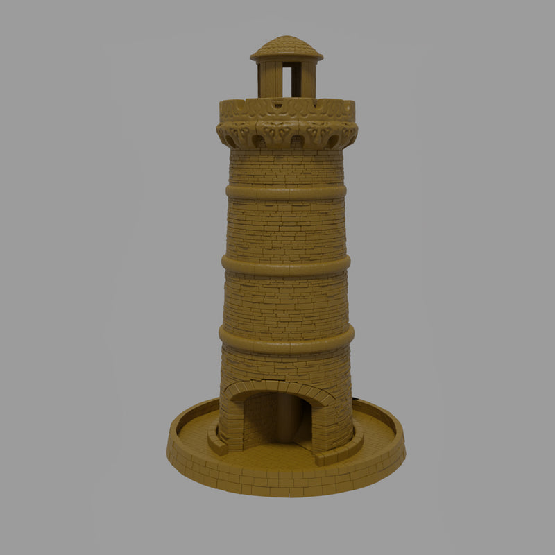 picture_Printable_Scenery_lighthouse_dice_tower